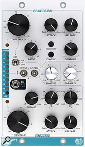 Frap Audio Dynamics 2806 500-series compressor expander mono external side-chain front panel view