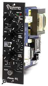 The Artistic EQ includes a switchable Color distortion circuit.