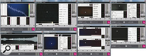 With resizeable windows, at last it's possible to make your plug‑in interfaces tesselate... Here, the eight plug‑ins that make up the Classic Bundle are all operating on the same track. It sounded great.
