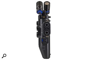 Zoom H6studio digital recorder - side connectors