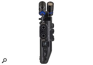 Zoom H6studio digital recorder - left side panel connectors