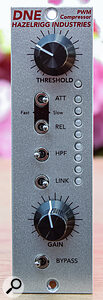 The DNE is a solid‑state PWM‑based analogue compressor.