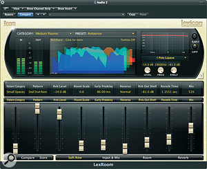 With Lexicon now offering their best reverb algorithms as a plug‑in, and companies like Manley content to put their names to plug‑in emulations of their analogue hardware, it's perhaps just a matter of time before you can do everything in the box. But for the time being there's plenty that hasn't been recreated digitally to everyone's satisfaction.