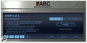 Several measurements are required by the ARC system in order to build a good picture of the room response. By taking a measurement at the listening position and then further ones each side, you create a better cross-section of the range of normal listening positions that are likely to be used.