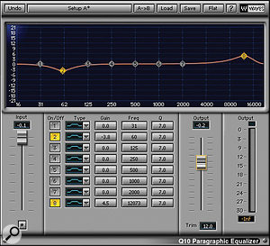 Unusually, a single processing chain was used for the entire lead vocal on 'Headlines', including Waves' Q10, De-esser, Renaissance EQ and Vox, Bomb Factory's Pultec EQP-1A and Avid's Smack!