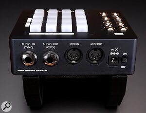 JMK Music Pedals CLOCKstep MULTI audio MIDI power connections 