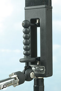 The Black Hole's unique shockmount is eye–catching. In use it works as well as conventional designs and it's arguably less cumbersome.