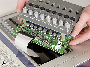 Both D32XD and D16XD can have an optional analogue input expansion fitted by the user, with or without a further eight-channel analogue compressor board.