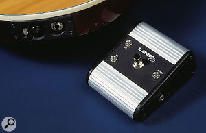 The included PSU pedal powers the guitar via a TRS cable, and provides an unbalanced guitar feed on a further jack socket. There's also an XLR socket which offers a balanced DI signal.