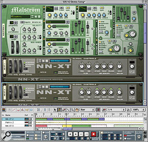 A cross-platform sequencing application such as Propellerhead Software's Reason makes its easier to get your live set playing on a loaned machine if your own laptop gives up the ghost.