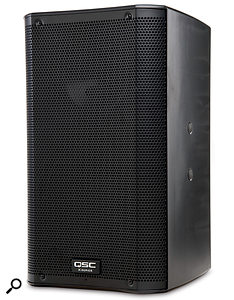 The QSC K10 is part of a range of speakers, also inlcuding eight- and 12-inch driver versions.