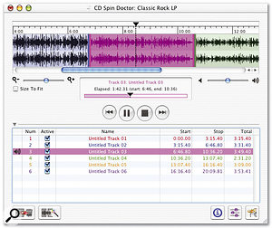 If you process and render one track at a time, you can use a dedicated audio CD-burning utility such as Roxio's Toast With Jam to compile them into a finished CD, complete with advanced features such as CD Text.