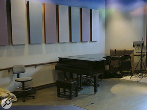 The substantial live area in RAK Studio Three.