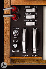 Using a pedal to control Minimoog V.