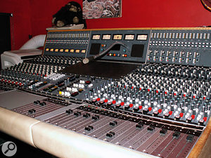 The main mixing desk at Nimrod is this Neve 51.