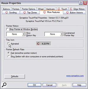 If your laptop features a Synaptics Touchpad it may be worth disabling its animated tray icon to achieve the lowest audio latency.