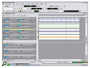 The downloadable 'Sonartest' is a handy way to measure your PC's processor performance with the bundled Sonar plug-ins, and its numeric CPU readout is far easier to read than the Cubase bargraph display.