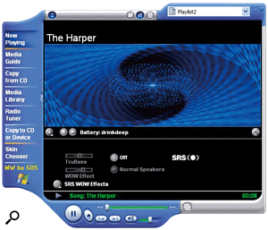 The latest version of Media Player incorporates CD ripping and burning, as well DVD playback if you have a suitable decoder, but does limit MP3 quality and has no RealAudio support.