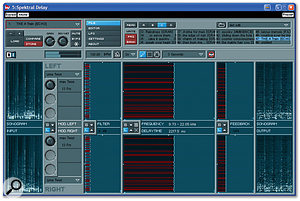 One of the first spectral multi-effects to be released, and still one of the most sophisticated, NI's Spektral Delay is a treat for ears and eyes.