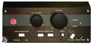 Few audio interfaces provide an analogue output-level control, so if you dispense with a hardware mixer you may need a monitor controller to provide this function.