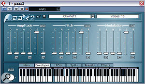 Do you want to trigger samples from a MIDI keyboard, but can't afford a commercial software sampler? Try the freeware Paax 2 Free.