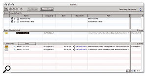 When you first open a Pro Tools Session that has been transferred to a different machine, you may need to re-link its files. 