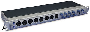 The best way to connect up your mixer and audio interface may depend on factors such as relative quality of mic preamps. If your interface is mid-priced and upwards, such as this Presonus Firestudio, you'll probably find its mic preamps are better than those on the average mixer, so you'll be better off plugging your mics directly into the interface preamps rather than the mixer preamps.