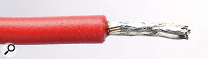 It always helps to tin any wires before soldering joints. Use a little solder on the twisted strands to lightly coat the wire. It always helps to tin any wires before soldering joints. Use a little solder on the twisted strands to lightly coat the wire.