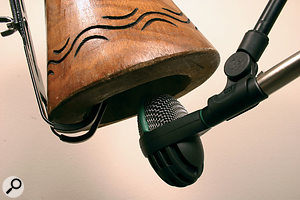 Q. How do you mic up a Djembe?