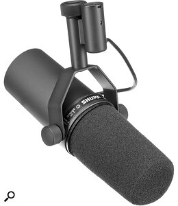 The Shure SM7B may have a reputation for needing lots of gain, but if you’re already clipping your converters then a lack of gain is not the problem!