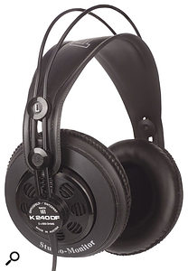 AKG K240 is an open-backed design.