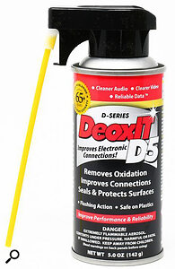 When disconnecting gear to trace problems, it’s a good opportunity to apply a contact cleaner such as Caig’s Deoxit D5.