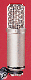 A tube microphone like the Rode NTK is great for recording solid rock-vocal performances.