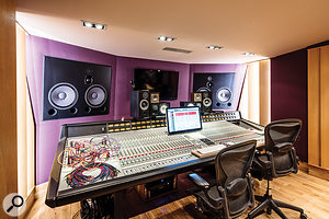 Studio B is home to this G-series SSL.