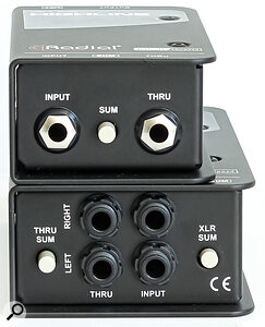 The Highlines’ Thru outputs can be used as a secondary input, which is summed with the main one.