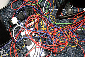 It's far too easy to end up with cable spaghetti if you don't keep things tidy and ordered as you go along!