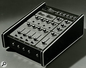 The 103 Mixer, part of Roland's System 100 semi-modular synthesis setup.