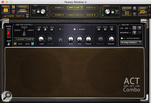 The ACT Combo add-on module provides a DIY ‘amp profiling’ option.