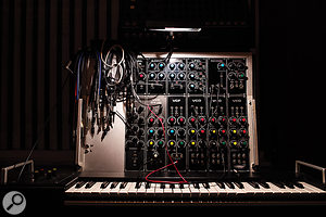 A mouthwatering selection of instruments includes this Formant modular synth.