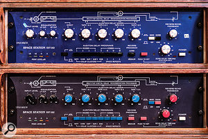 Vintage reverb choices include a pair of Ursa Major Space Stations.