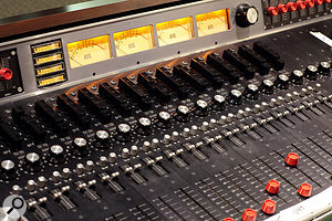 Kevin Augunas has relied on his vintage Altec 9200 console for five years.