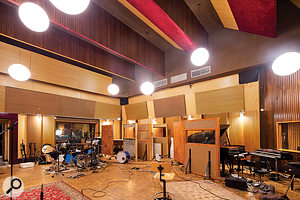 The Studio A live room.