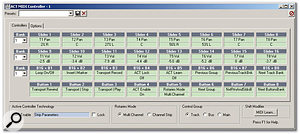 The ACT MIDI Controller plug-in.