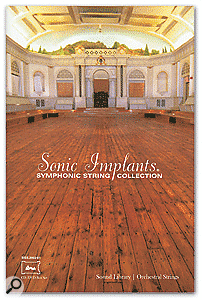 Sonic Implants Symphonic Strings Collection sample library cover artwork.