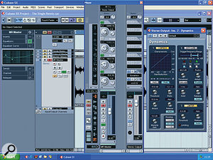 Here you can see the mix processing settings used to polish Chris's mixes. 