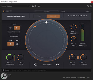 Sliding Mode, circular path.