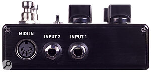 Any permutation of mono and stereo inputs and outputs is possible, while both MIDI in and thru are supported, and there’s a versatile control input jack.
