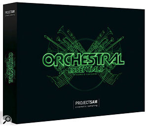 ProjectSAM Orchestral Essentials sample CD.