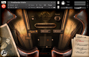 Friedlander Violin GUI