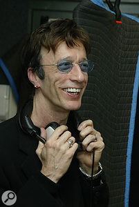 Robin Gibb of the Bee Gees was an early recruit to the project, and was later joined by brother Barry.